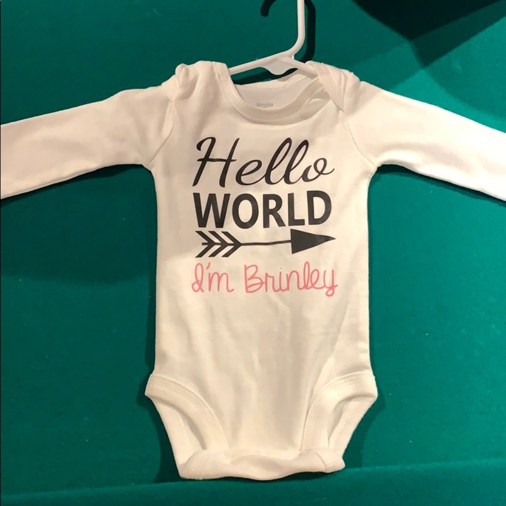 Brinley onesie